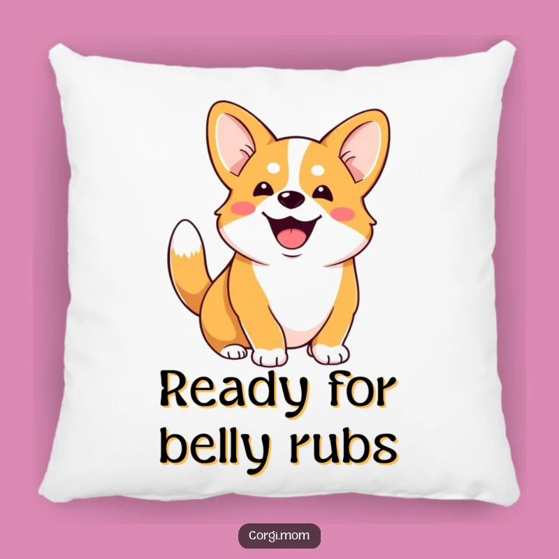 Funny Corgi Pillow: Cute and Hilarious Dog Accent Pillow