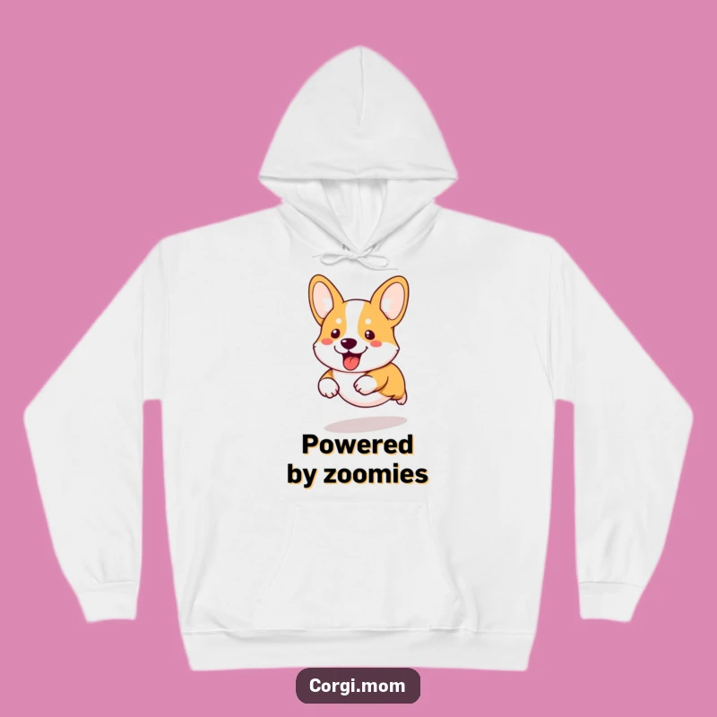 Funny Kawaii Corgi Hoodie: Cozy Short-Legged Pup Warmth Gift