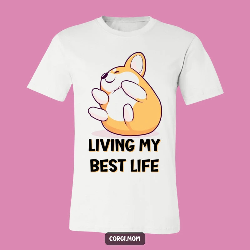 Funny Corgi Rolling T-Shirt: Experience Pure, Unforgettable Joyful Humor